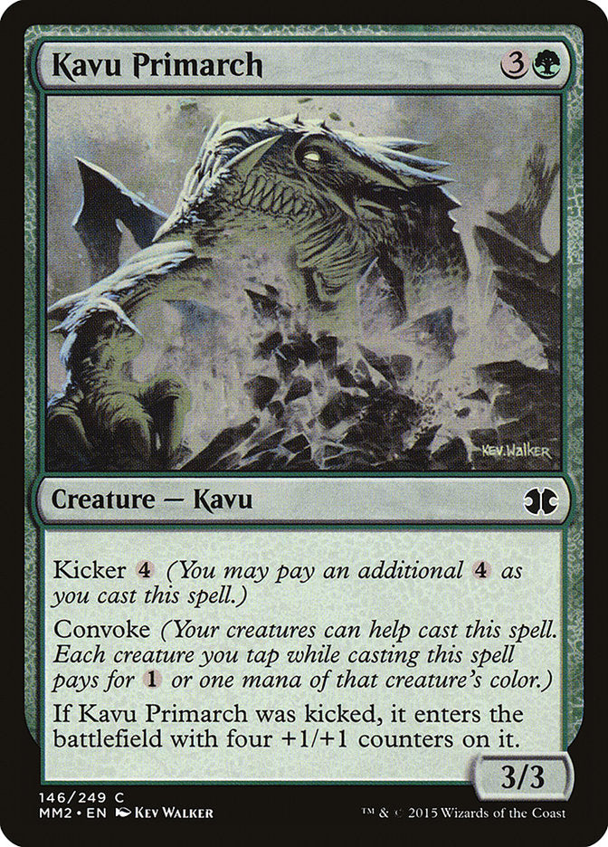 Kavu Primarch [Modern Masters 2015] MTG Single Magic: The Gathering    | Red Claw Gaming