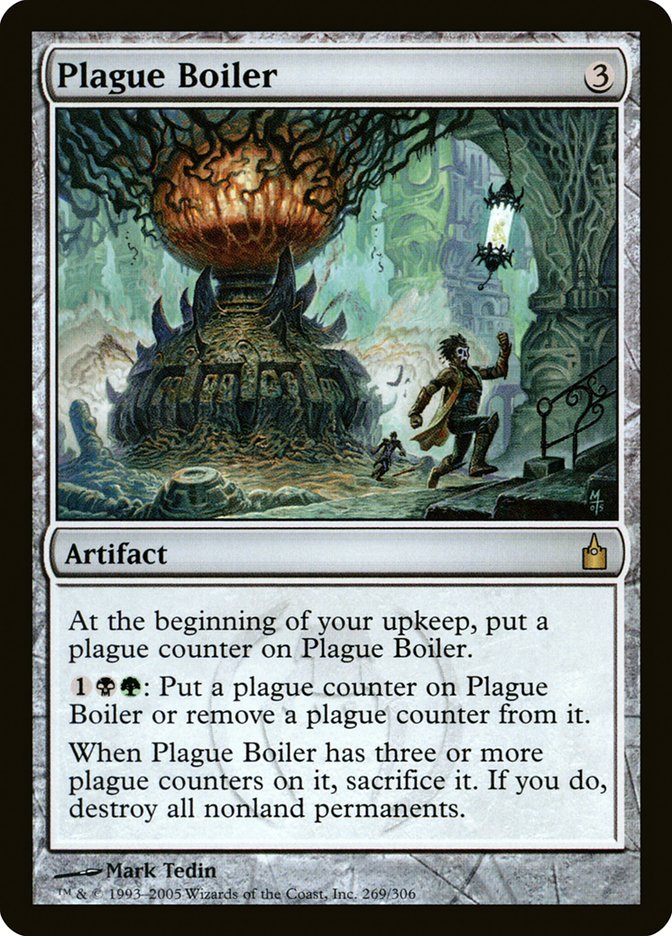 Plague Boiler [Ravnica: City of Guilds] MTG Single Magic: The Gathering    | Red Claw Gaming