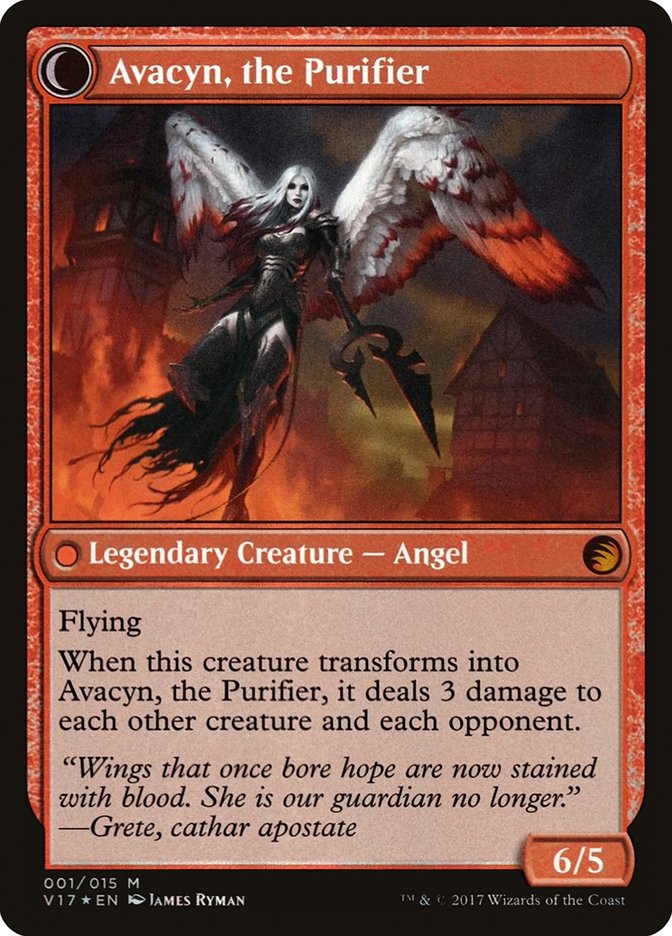 Archangel Avacyn // Avacyn, the Purifier [From the Vault: Transform] MTG Single Magic: The Gathering    | Red Claw Gaming