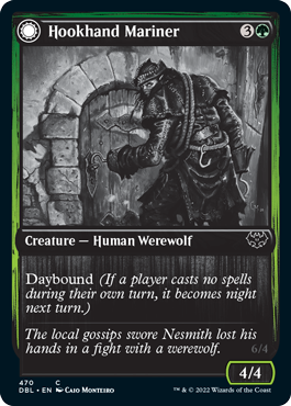 Hookhand Mariner // Riphook Raider [Innistrad: Double Feature] MTG Single Magic: The Gathering    | Red Claw Gaming