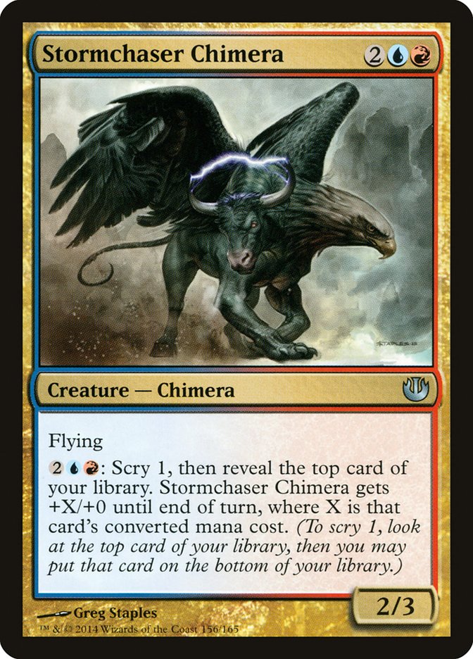 Stormchaser Chimera [Journey into Nyx] MTG Single Magic: The Gathering    | Red Claw Gaming