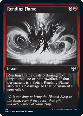 Rending Flame [Innistrad: Double Feature] MTG Single Magic: The Gathering    | Red Claw Gaming
