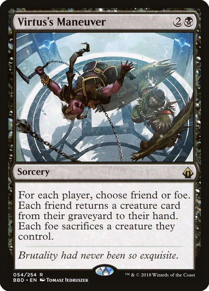 Virtus's Maneuver [Battlebond] MTG Single Magic: The Gathering    | Red Claw Gaming