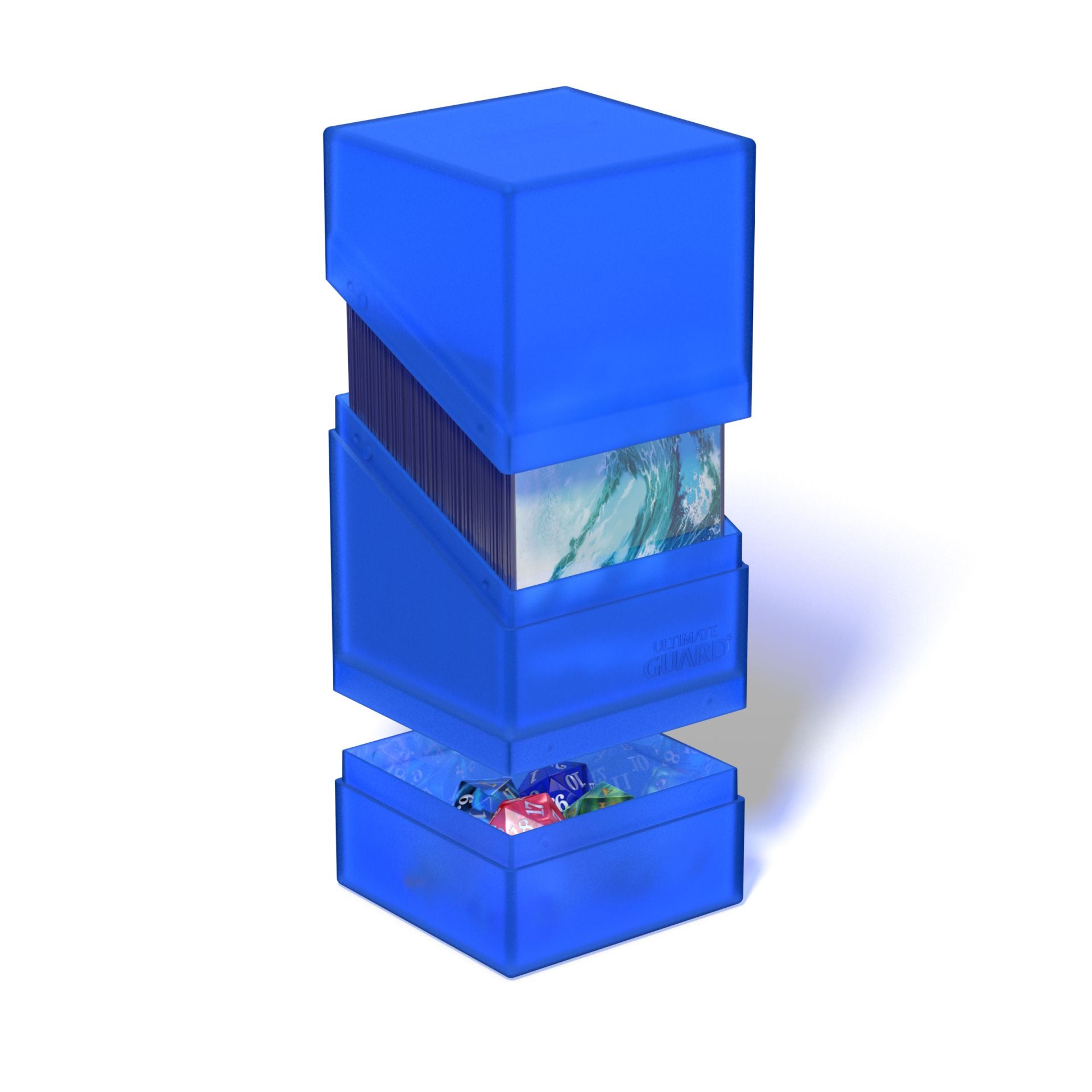 Boulder N Tray Deck Box Ultimate Guard Onyx   | Red Claw Gaming