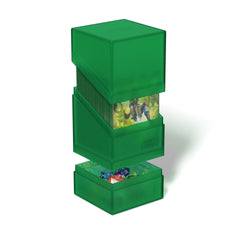 Boulder N Tray Deck Box Ultimate Guard Emerald   | Red Claw Gaming