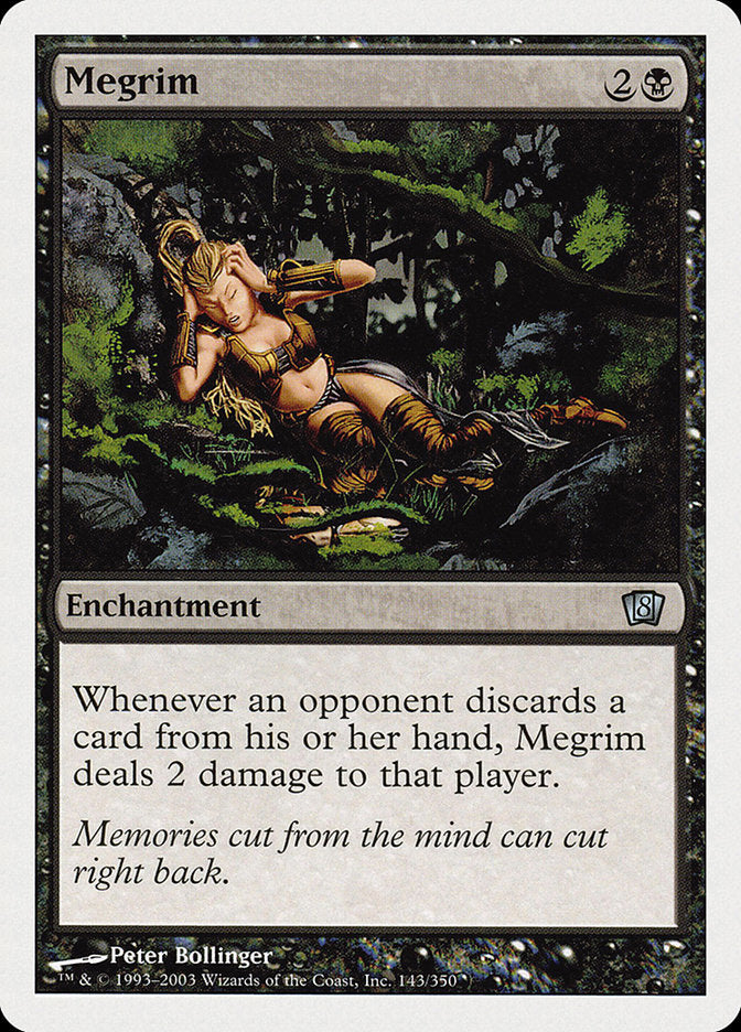 Megrim [Eighth Edition] MTG Single Magic: The Gathering    | Red Claw Gaming
