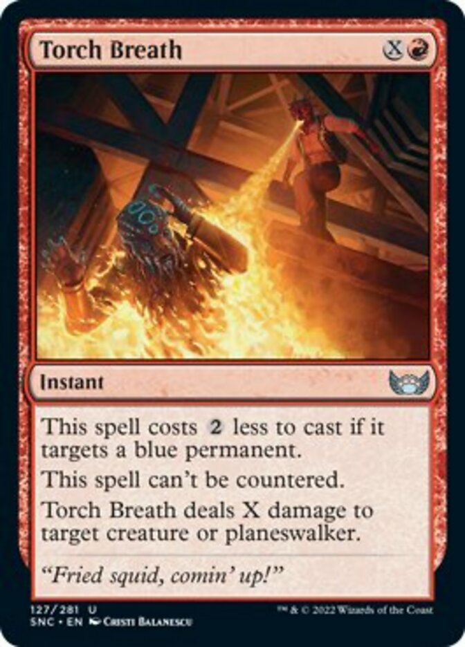 Torch Breath [Streets of New Capenna] MTG Single Magic: The Gathering    | Red Claw Gaming