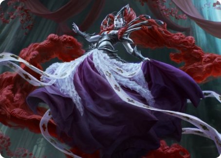 Olivia, Crimson Bride Art Card [Innistrad: Crimson Vow Art Series] MTG Single Magic: The Gathering    | Red Claw Gaming