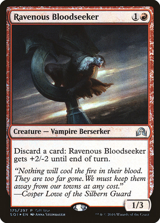 Ravenous Bloodseeker (Gift Box) [Shadows over Innistrad Promos] MTG Single Magic: The Gathering    | Red Claw Gaming