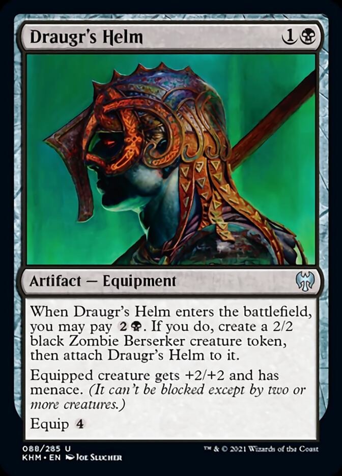 Draugr's Helm [Kaldheim] MTG Single Magic: The Gathering    | Red Claw Gaming