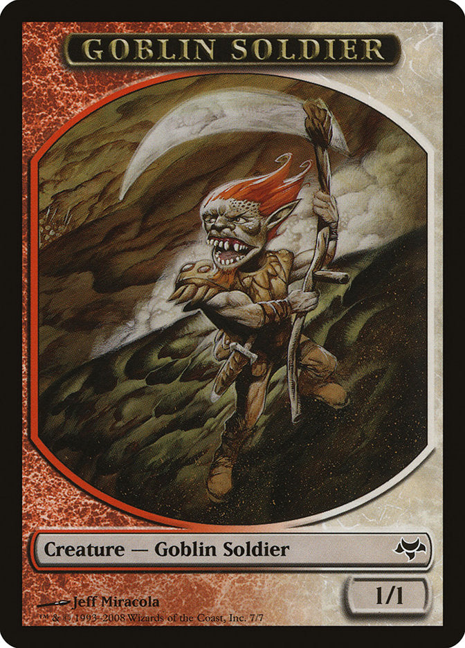 Goblin Soldier Token [Eventide Tokens] MTG Single Magic: The Gathering    | Red Claw Gaming