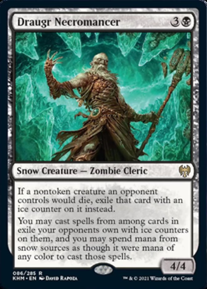 Draugr Necromancer [Kaldheim] MTG Single Magic: The Gathering    | Red Claw Gaming