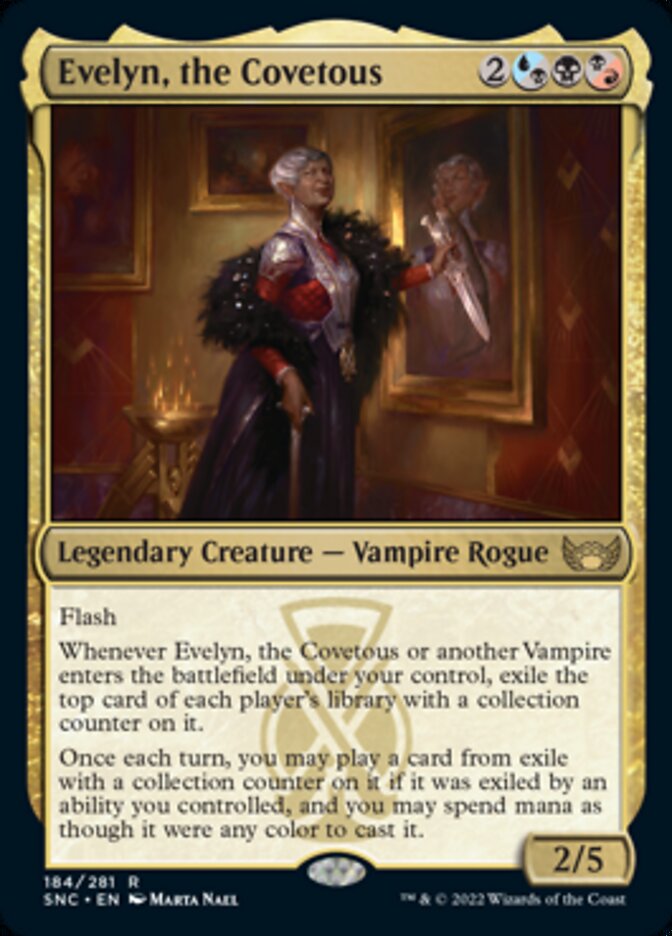 Evelyn, the Covetous [Streets of New Capenna] MTG Single Magic: The Gathering    | Red Claw Gaming