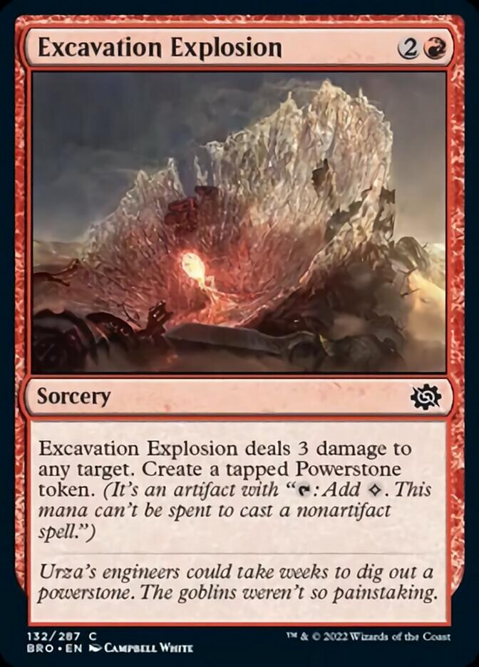 Excavation Explosion [The Brothers' War] MTG Single Magic: The Gathering    | Red Claw Gaming
