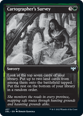 Cartographer's Survey [Innistrad: Double Feature] MTG Single Magic: The Gathering    | Red Claw Gaming