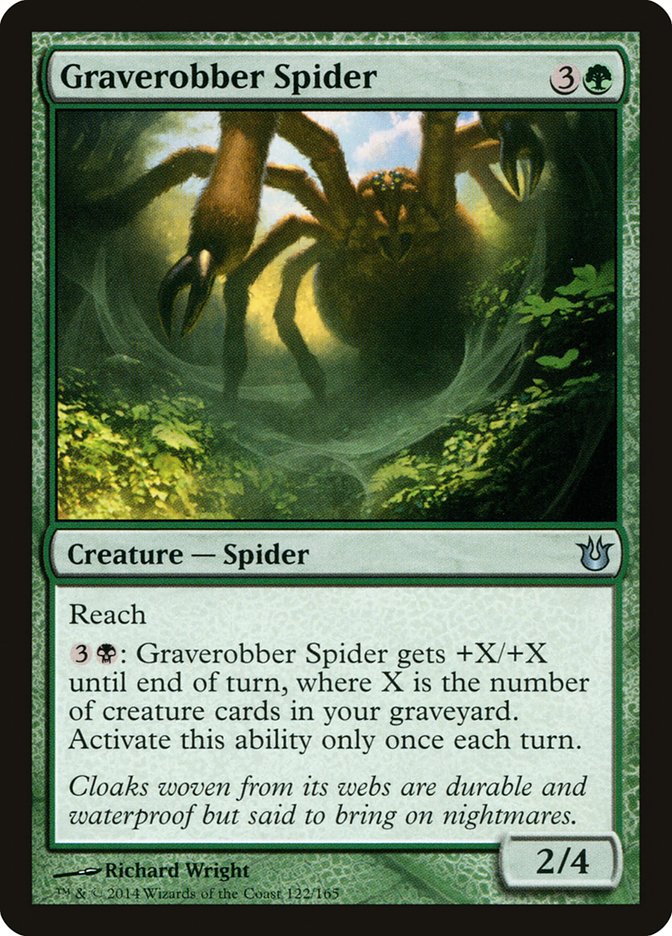 Graverobber Spider [Born of the Gods] MTG Single Magic: The Gathering    | Red Claw Gaming