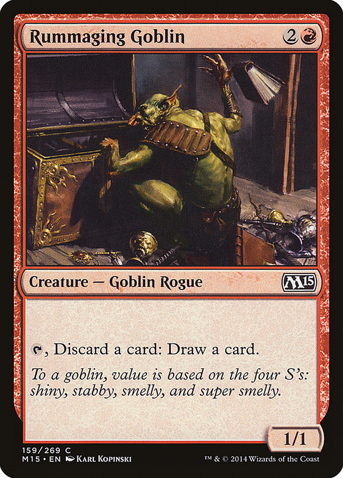 Rummaging Goblin [Magic 2015] MTG Single Magic: The Gathering    | Red Claw Gaming