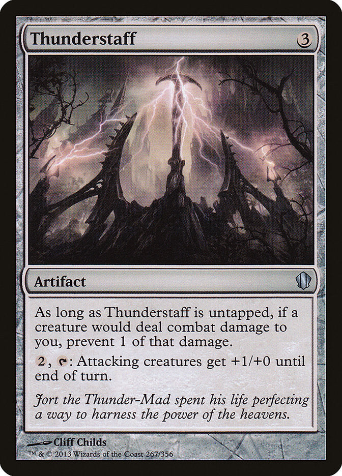 Thunderstaff [Commander 2013] MTG Single Magic: The Gathering    | Red Claw Gaming