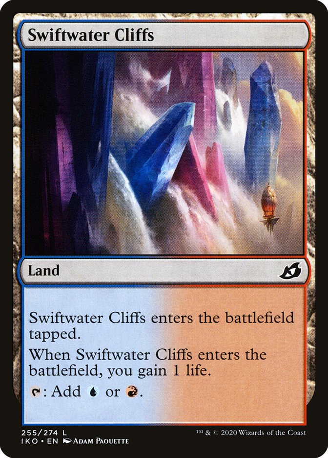 Swiftwater Cliffs [Ikoria: Lair of Behemoths] MTG Single Magic: The Gathering    | Red Claw Gaming