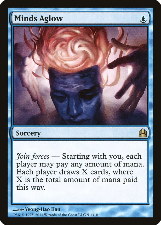 Minds Aglow [Commander 2011] MTG Single Magic: The Gathering    | Red Claw Gaming