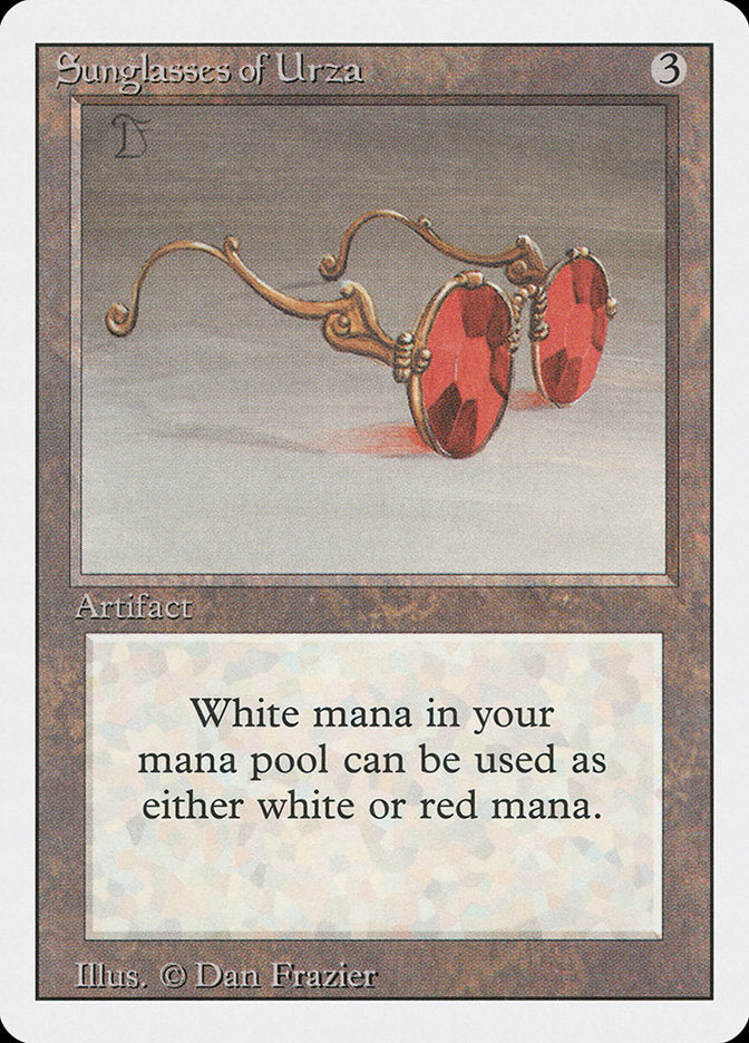Sunglasses of Urza [Revised Edition] MTG Single Magic: The Gathering    | Red Claw Gaming