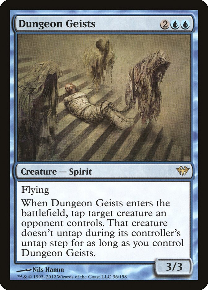Dungeon Geists [Dark Ascension] MTG Single Magic: The Gathering    | Red Claw Gaming