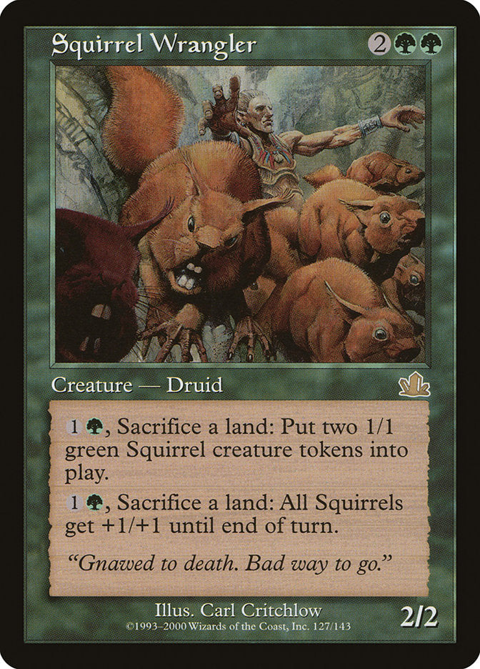 Squirrel Wrangler [Prophecy] MTG Single Magic: The Gathering    | Red Claw Gaming