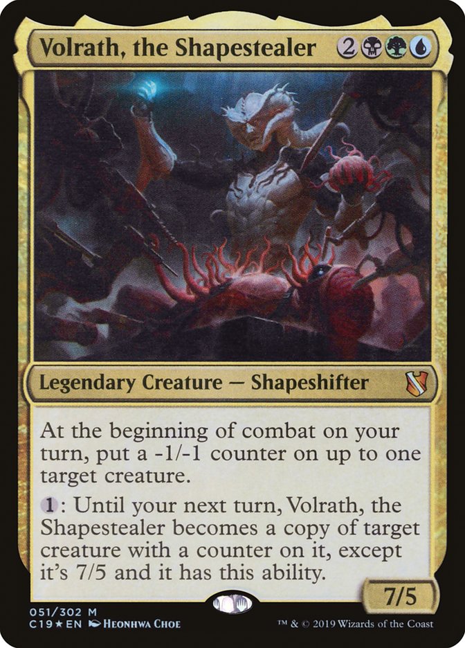Volrath, the Shapestealer [Commander 2019] MTG Single Magic: The Gathering    | Red Claw Gaming