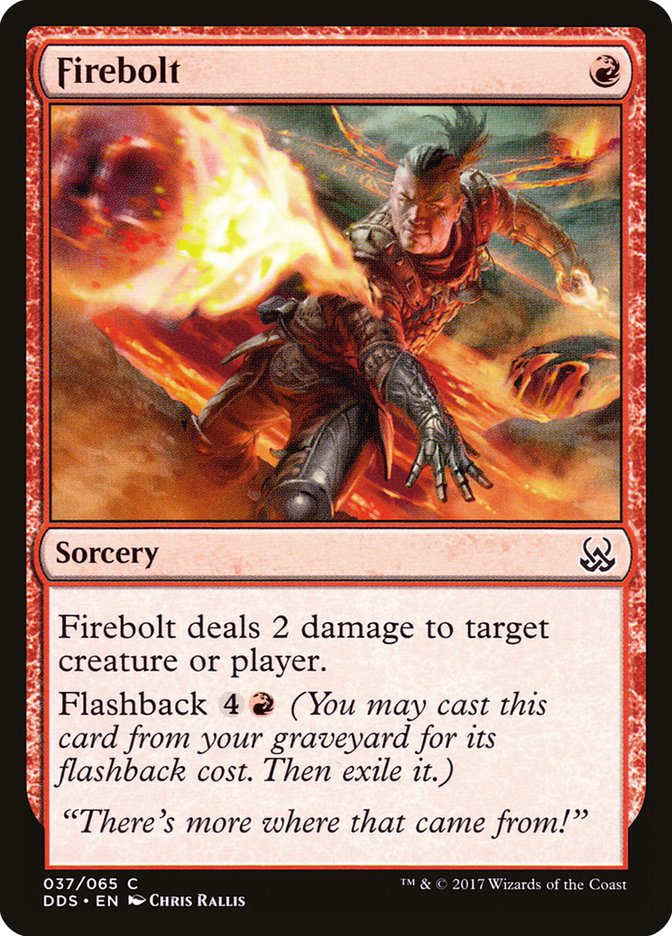 Firebolt [Duel Decks: Mind vs. Might] MTG Single Magic: The Gathering    | Red Claw Gaming