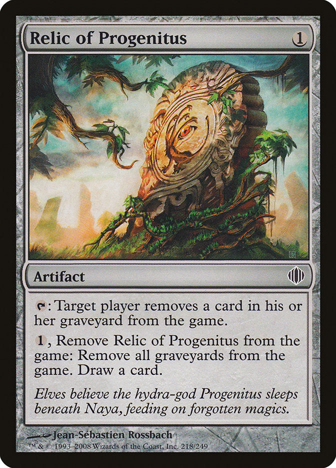 Relic of Progenitus [Shards of Alara] MTG Single Magic: The Gathering    | Red Claw Gaming