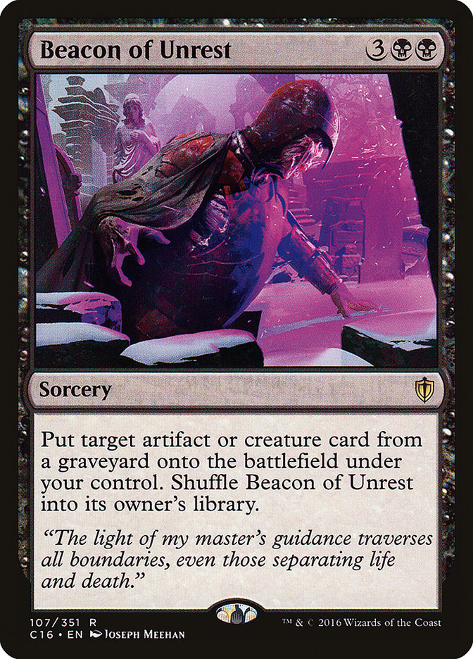 Beacon of Unrest [Commander 2016] MTG Single Magic: The Gathering    | Red Claw Gaming