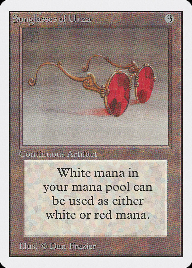 Sunglasses of Urza [Unlimited Edition] MTG Single Magic: The Gathering    | Red Claw Gaming