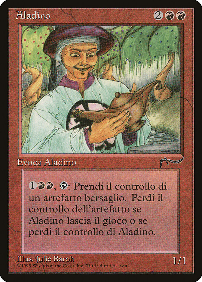 Aladdin (Italian) - "Aladino" [Rinascimento] MTG Single Magic: The Gathering    | Red Claw Gaming