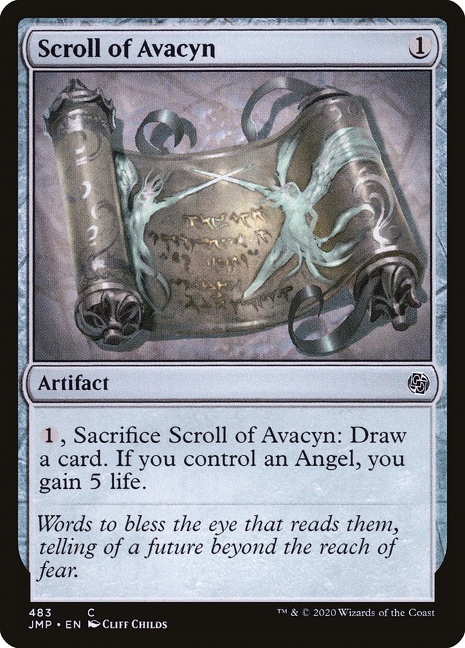 Scroll of Avacyn [Jumpstart] MTG Single Magic: The Gathering    | Red Claw Gaming