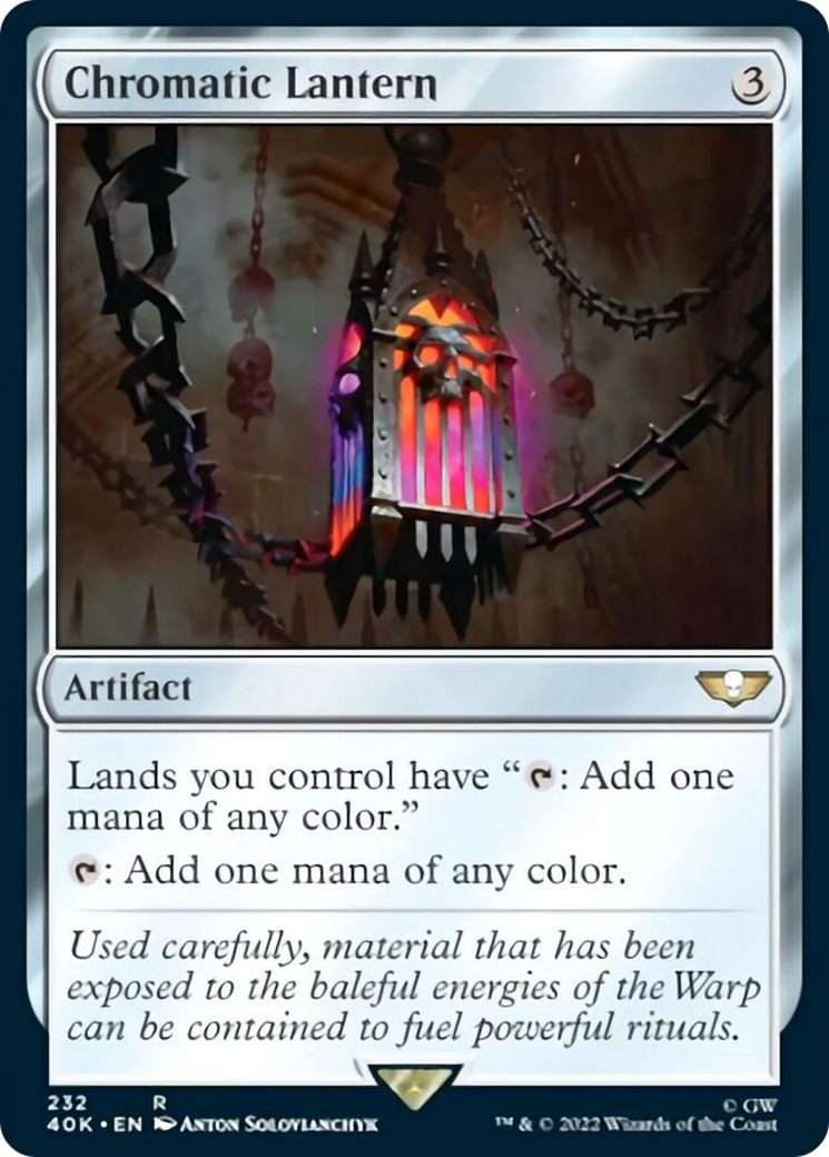 Chromatic Lantern (Surge Foil) [Warhammer 40,000] MTG Single Magic: The Gathering    | Red Claw Gaming