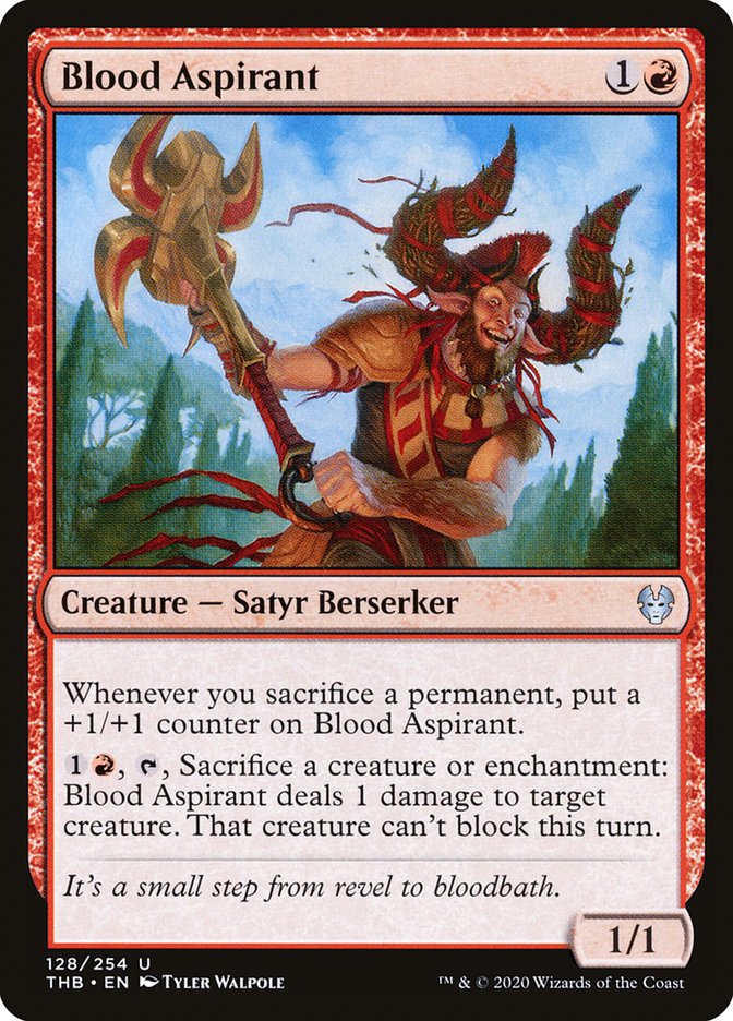 Blood Aspirant [Theros Beyond Death] MTG Single Magic: The Gathering    | Red Claw Gaming