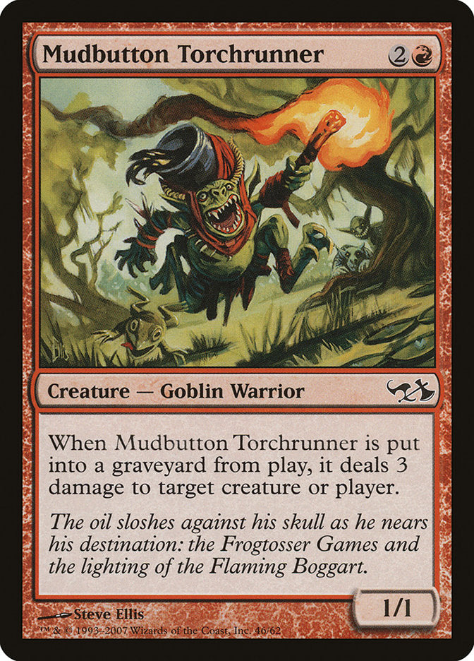 Mudbutton Torchrunner [Duel Decks: Elves vs. Goblins] MTG Single Magic: The Gathering    | Red Claw Gaming