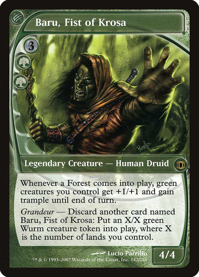 Baru, Fist of Krosa [Future Sight] MTG Single Magic: The Gathering    | Red Claw Gaming