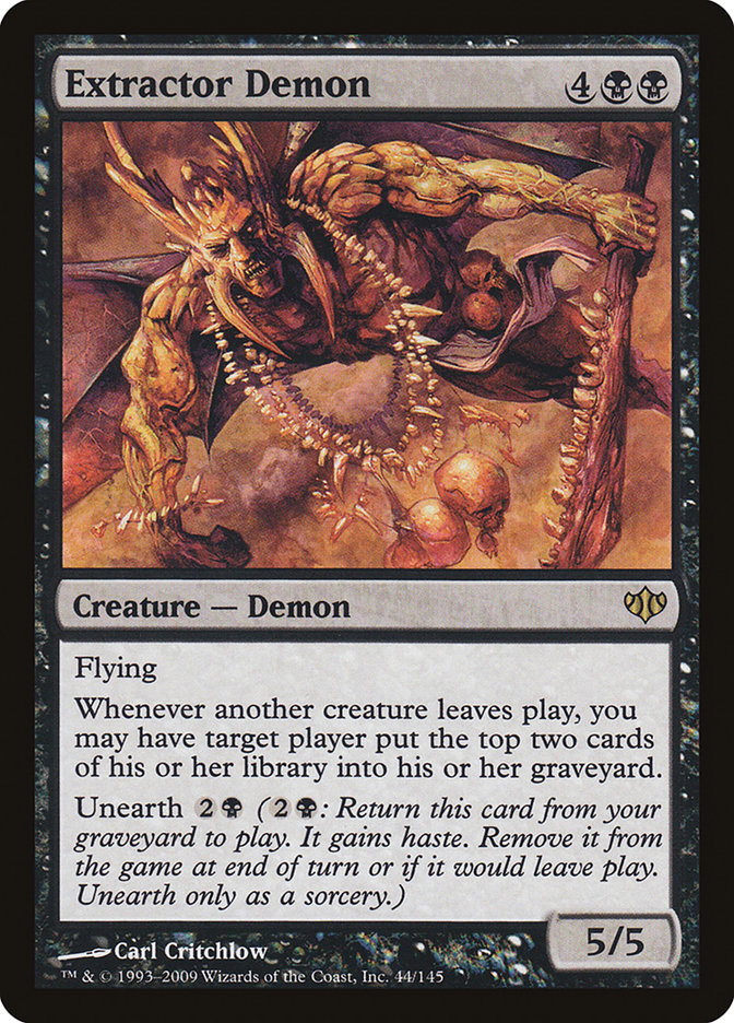 Extractor Demon [Conflux] MTG Single Magic: The Gathering    | Red Claw Gaming