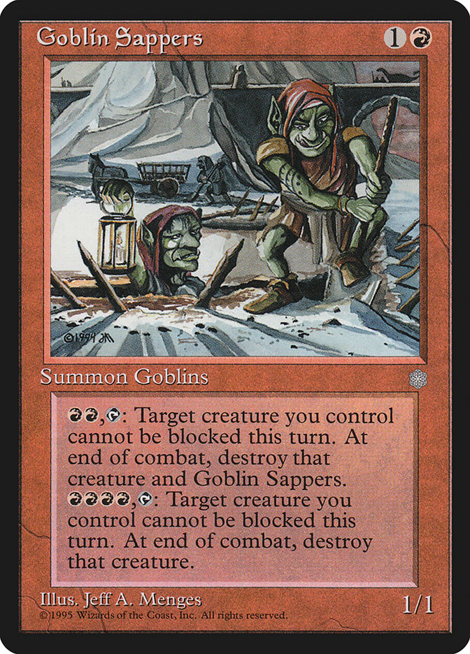 Goblin Sappers [Ice Age] MTG Single Magic: The Gathering    | Red Claw Gaming