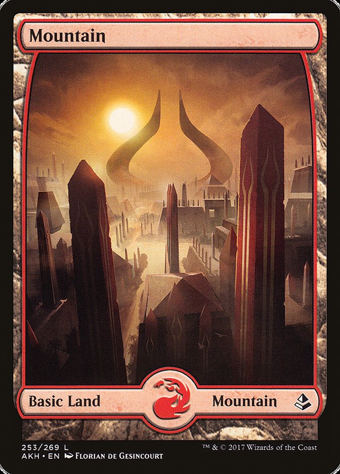 Mountain (253) [Amonkhet] MTG Single Magic: The Gathering    | Red Claw Gaming