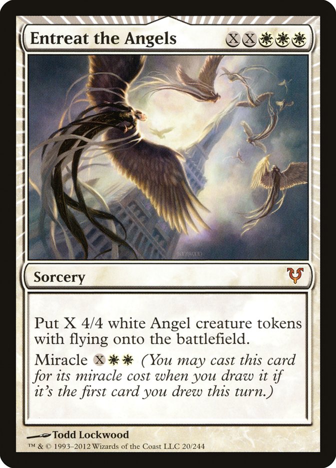 Entreat the Angels [Avacyn Restored] MTG Single Magic: The Gathering    | Red Claw Gaming