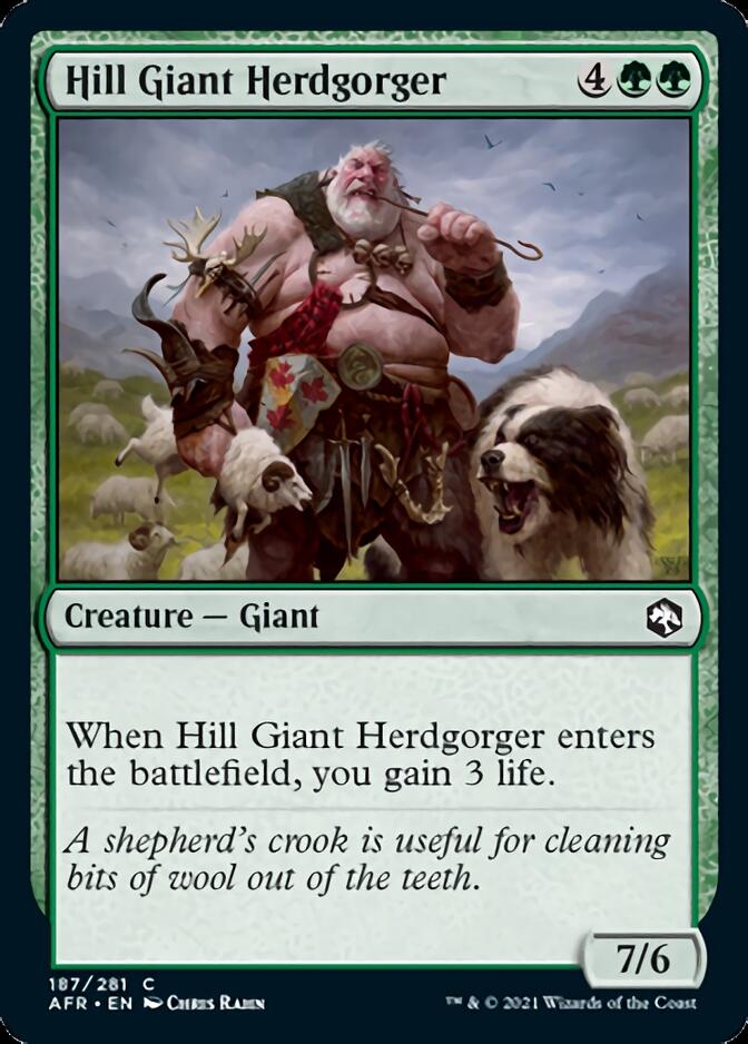 Hill Giant Herdgorger [Dungeons & Dragons: Adventures in the Forgotten Realms] MTG Single Magic: The Gathering    | Red Claw Gaming