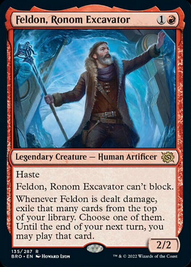 Feldon, Ronom Excavator [The Brothers' War] MTG Single Magic: The Gathering    | Red Claw Gaming