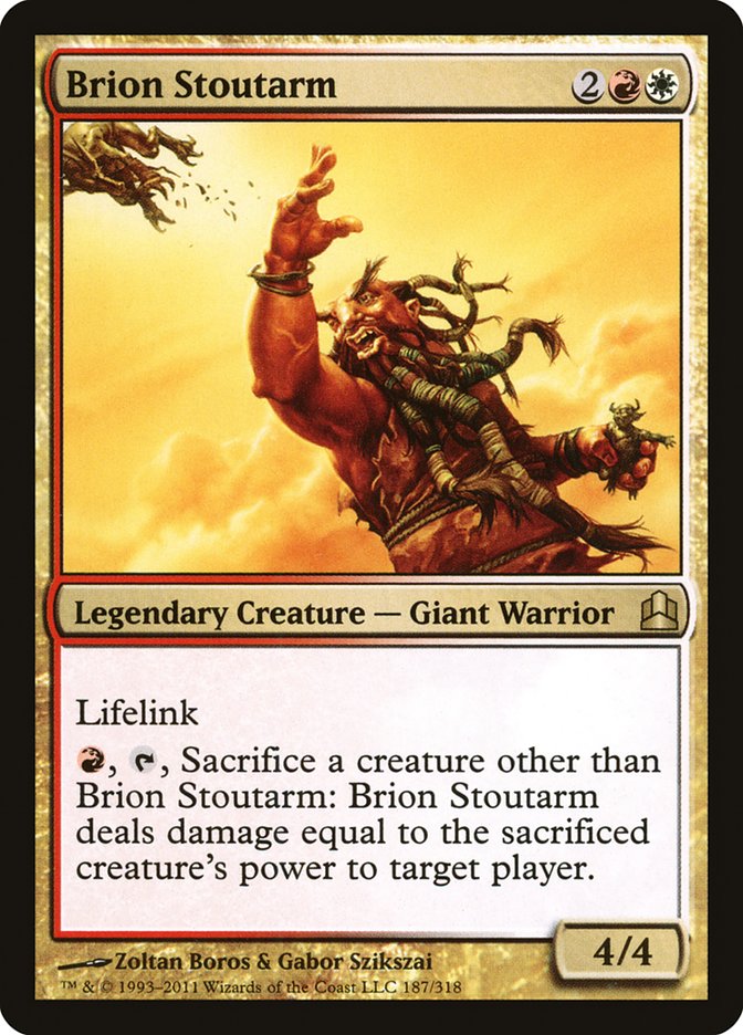 Brion Stoutarm [Commander 2011] MTG Single Magic: The Gathering    | Red Claw Gaming