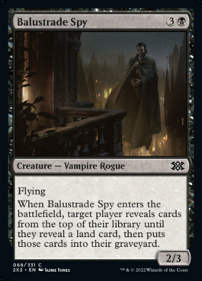 Balustrade Spy [Double Masters 2022] MTG Single Magic: The Gathering    | Red Claw Gaming