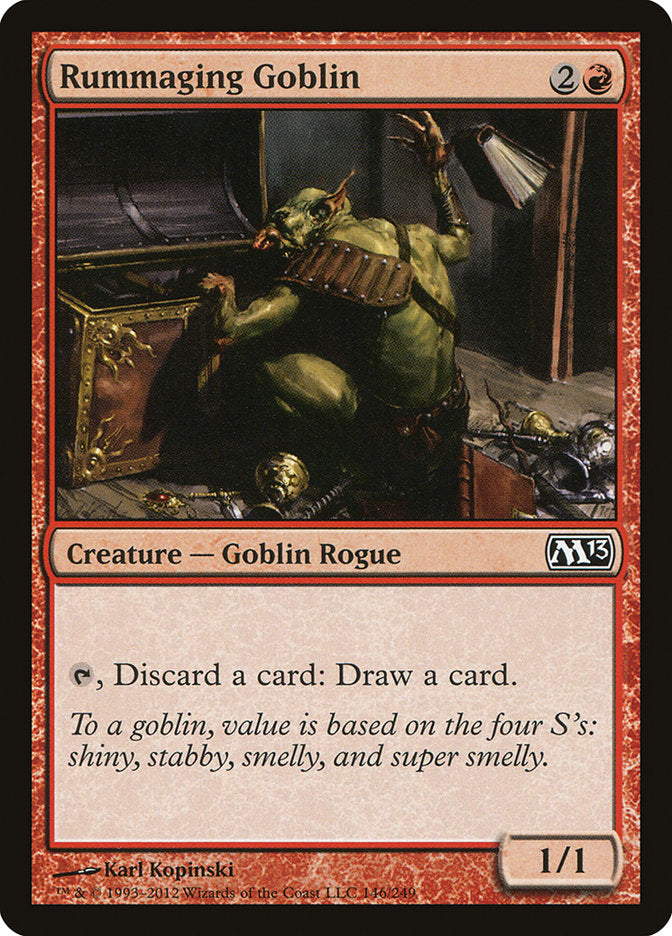 Rummaging Goblin [Magic 2013] MTG Single Magic: The Gathering    | Red Claw Gaming