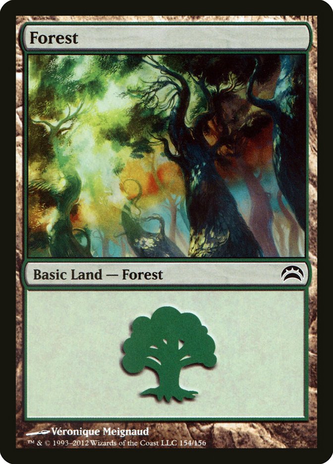 Forest (154) [Planechase 2012] MTG Single Magic: The Gathering    | Red Claw Gaming