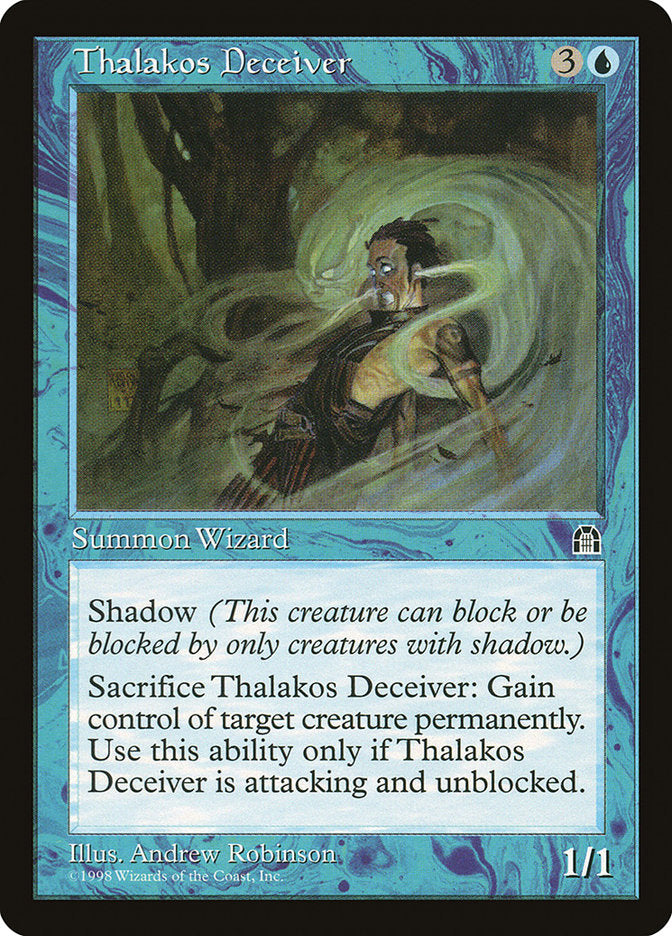Thalakos Deceiver [Stronghold] MTG Single Magic: The Gathering    | Red Claw Gaming