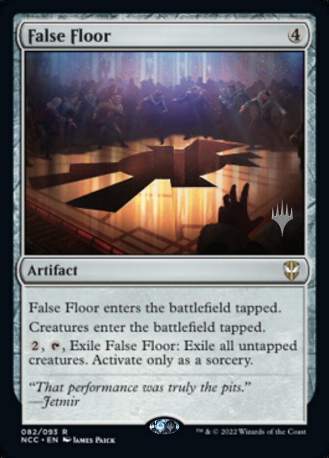 False Floor (Promo Pack) [Streets of New Capenna Commander Promos] MTG Single Magic: The Gathering    | Red Claw Gaming